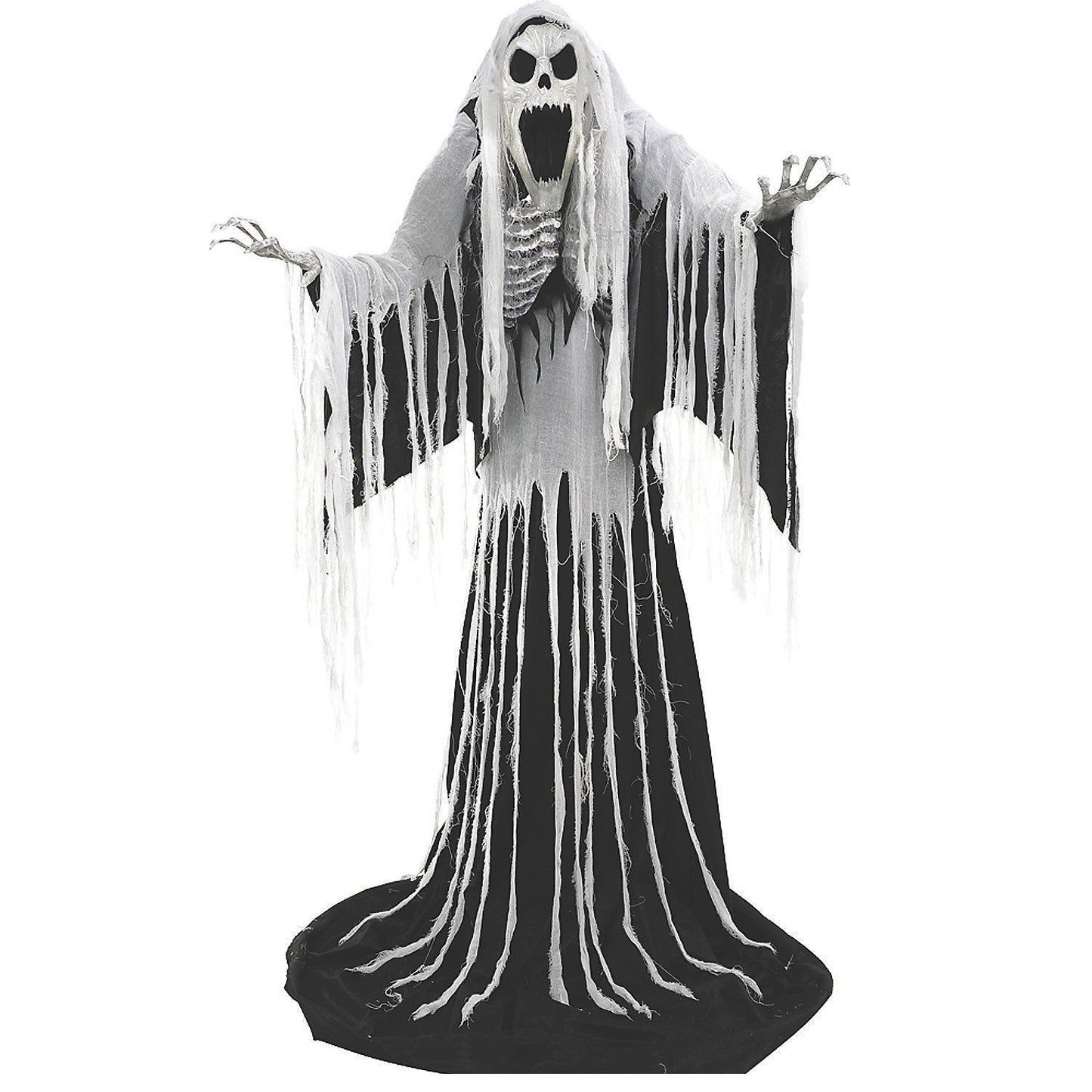 7' Animated Towering Wailing Soul Halloween Decoration