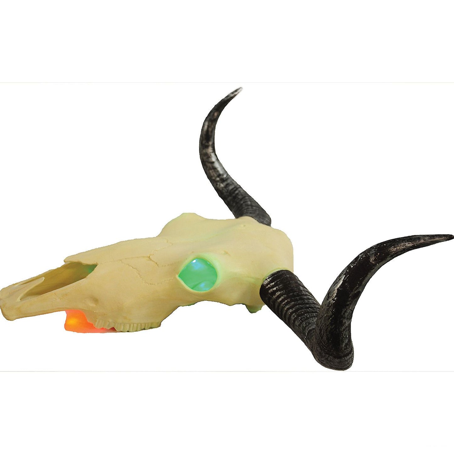 Light Up Longhorn Skull Decoration