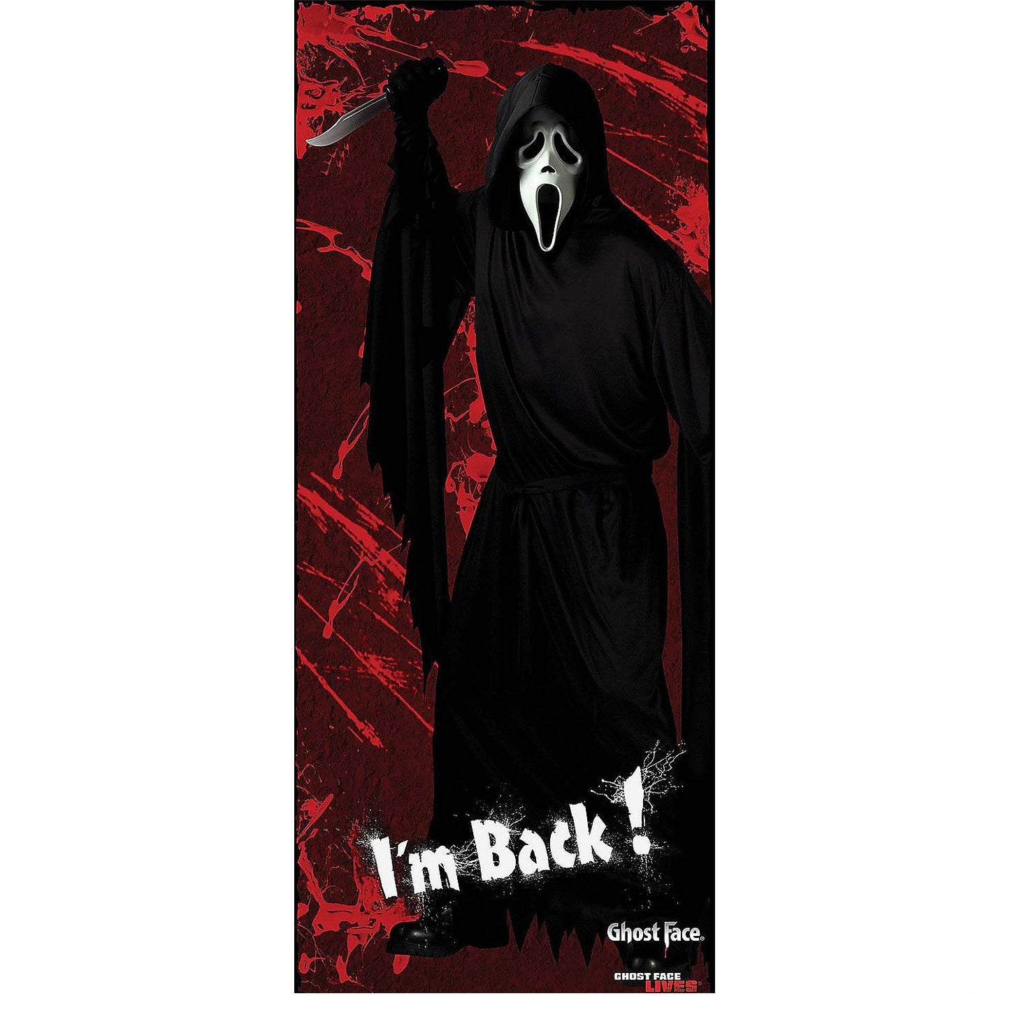 Ghost Face Door Cover