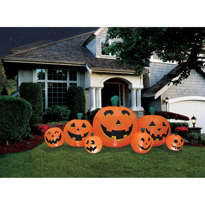 102" Blow Up Inflatable Pumpkin Patch Outdoor Yard Decoration