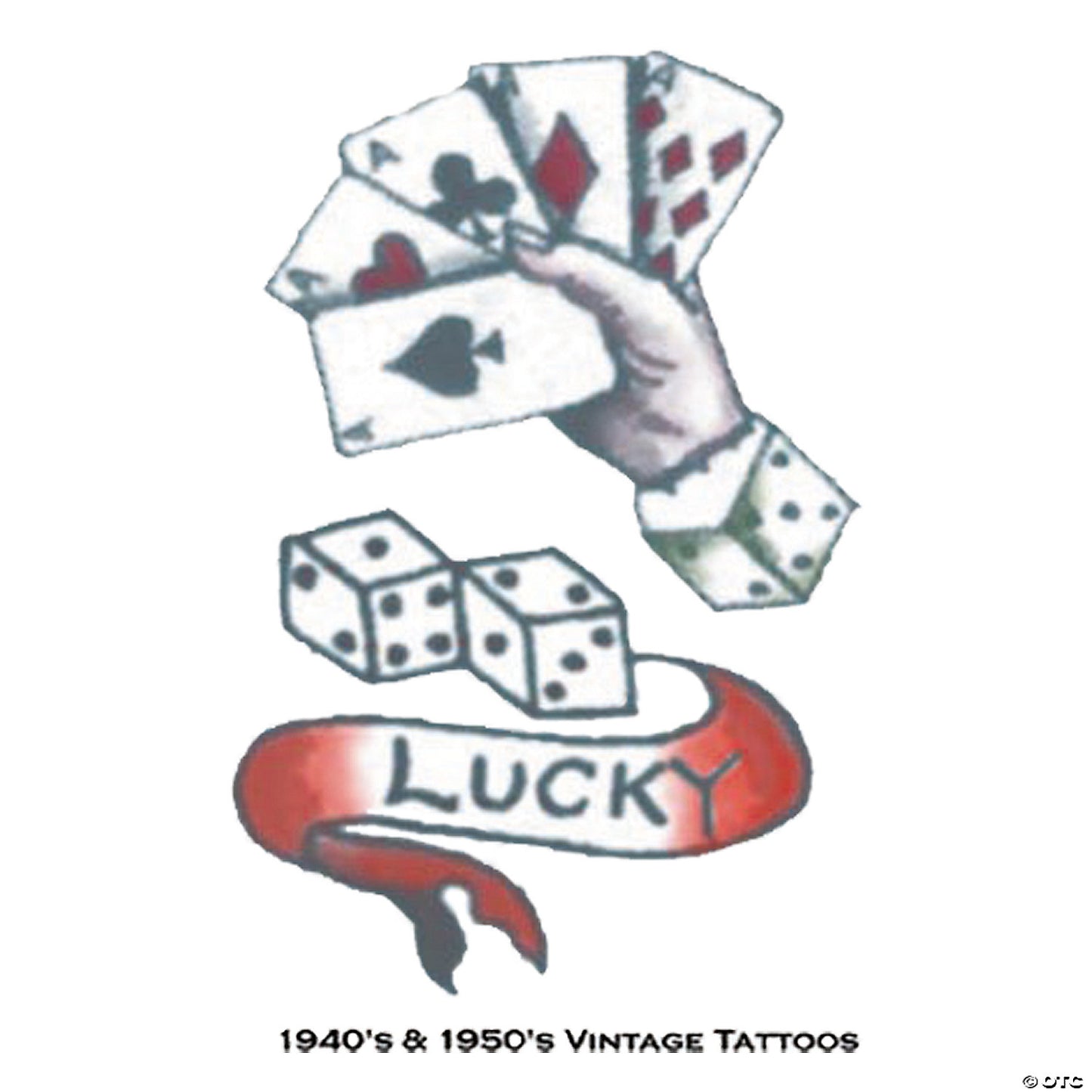 Tattoo Vintage Lucky 1940/1950