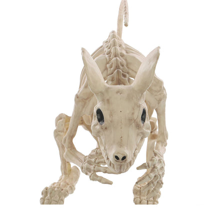 21.5" Rat Attack Skeleton Decoration