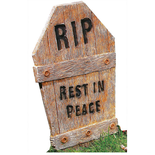 22" RIP Tombstone Decoration