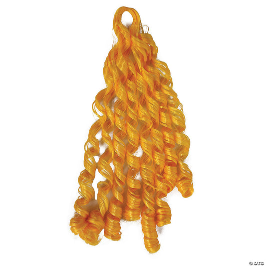 30" Curly Braid Hairpiece MT737 Yellow KAF2