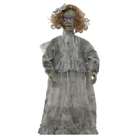 32" Animated Cracked Victorian Doll