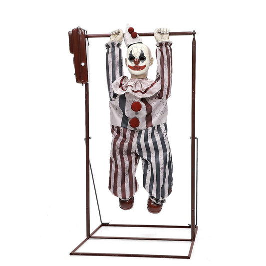 3 Ft. Animated Tumbling Clown Doll Halloween Decoration