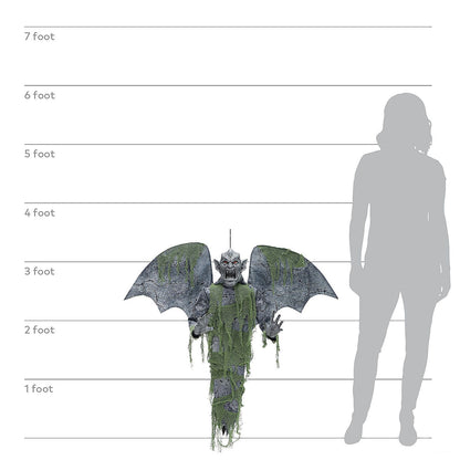40" Hanging Gargoyle Prop Halloween Decoration