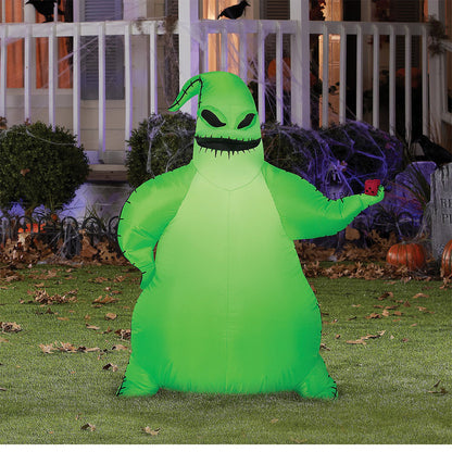 42" Green Oogie Boogie Airblown Outdoor Yard Decoration