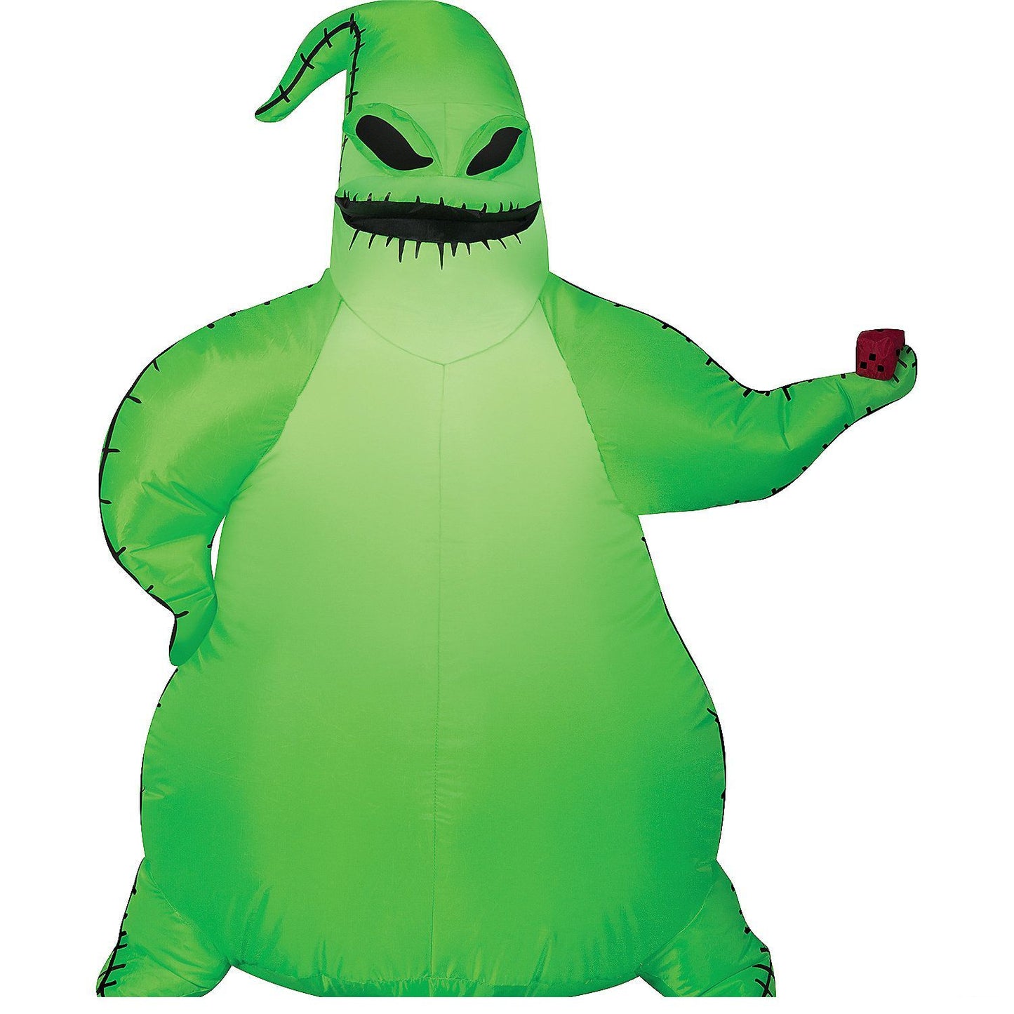 42" Green Oogie Boogie Airblown Outdoor Yard Decoration