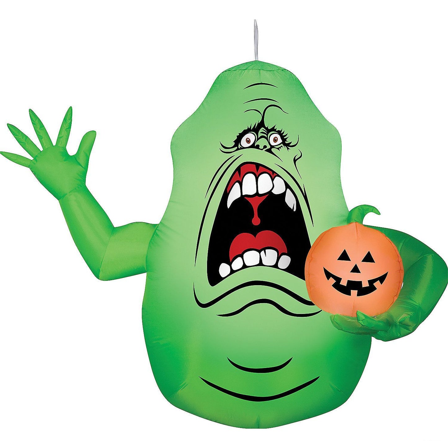 5 Ft. Blow-Up Inflatable Ghostbusters Hanging Slimer with Built-In LED Lights Outdoor Yard Decoration