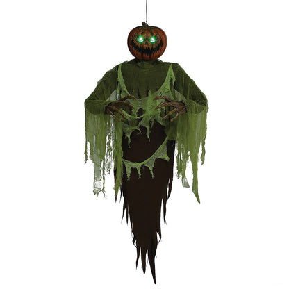 60" Hanging Pumpkin Halloween Decoration