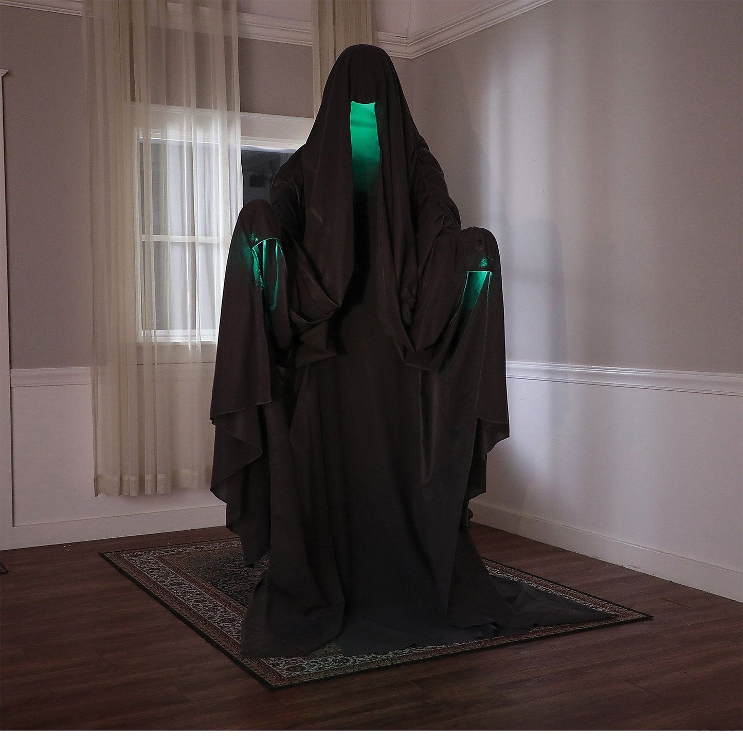 72" Hooded Phantom Animated Prop