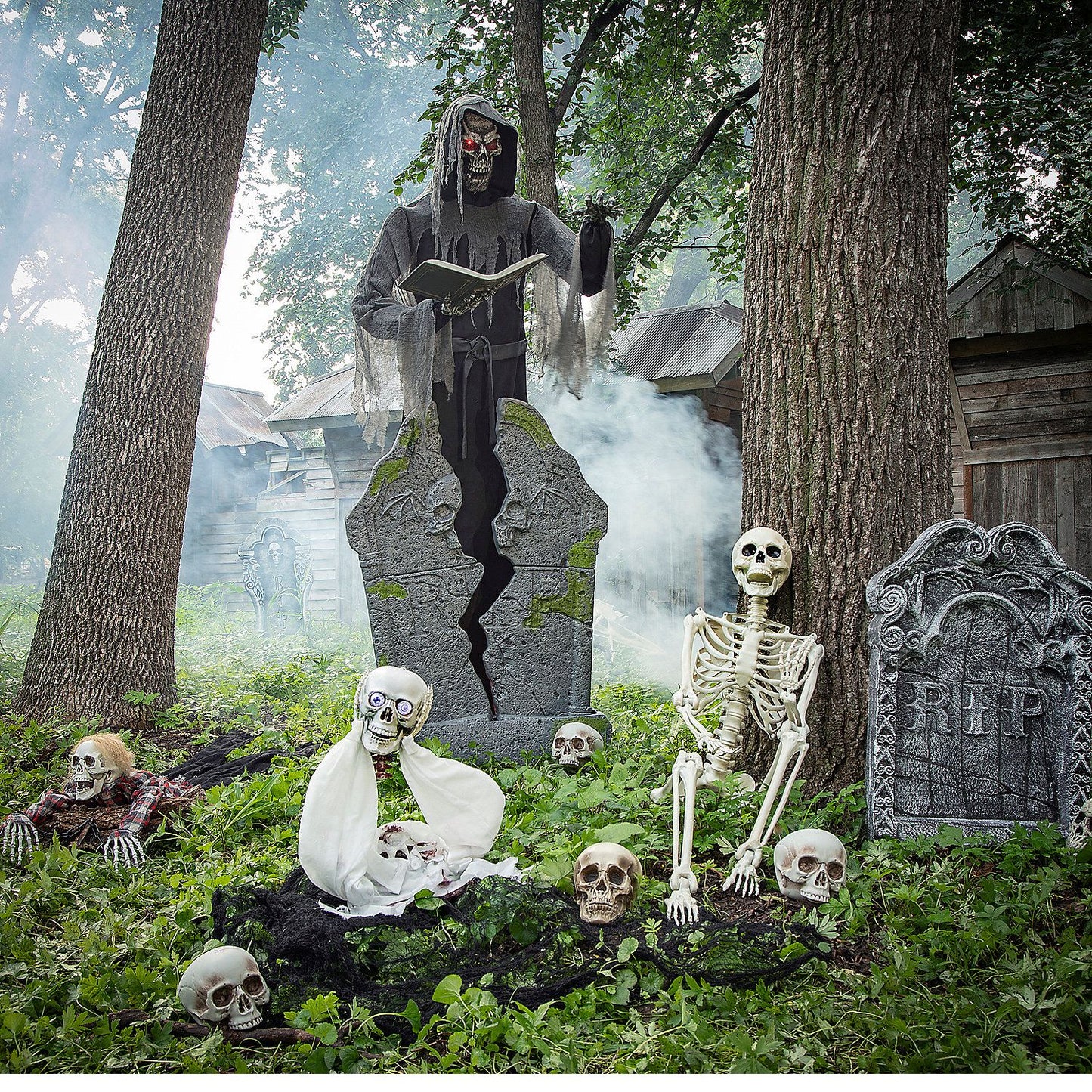 7 Ft. Soul Stealer Animated Prop Halloween Decoration