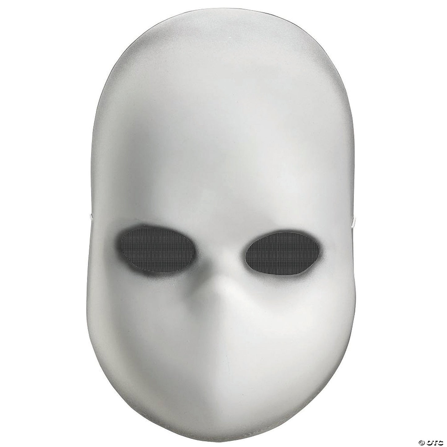 Adults Blank Black Eyes Doll Mask