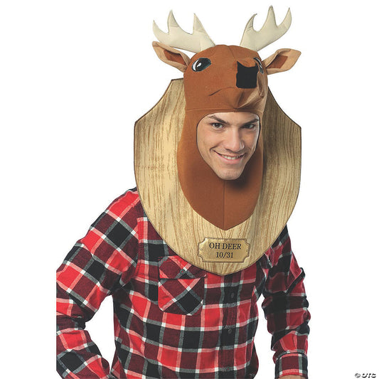Adults Oh Deer Trophy Costume Headpiece