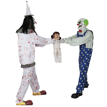 Animated Clown Tug Of War Prop