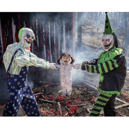 Animated Tug Of War Clowns