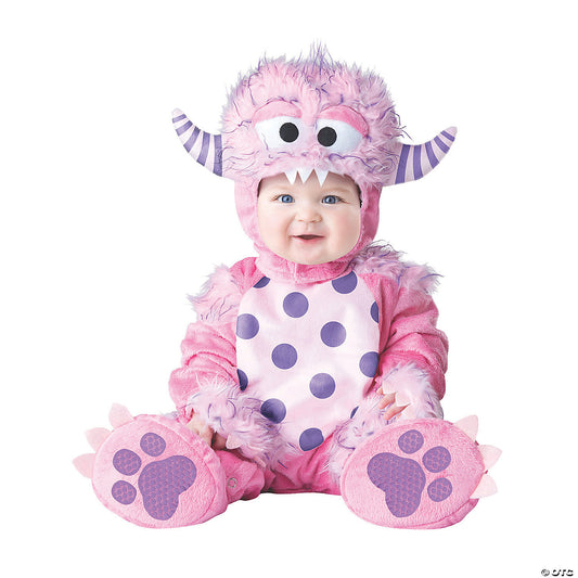 Baby Girl's Lil' Pink Monster Costume - 12-18 Months