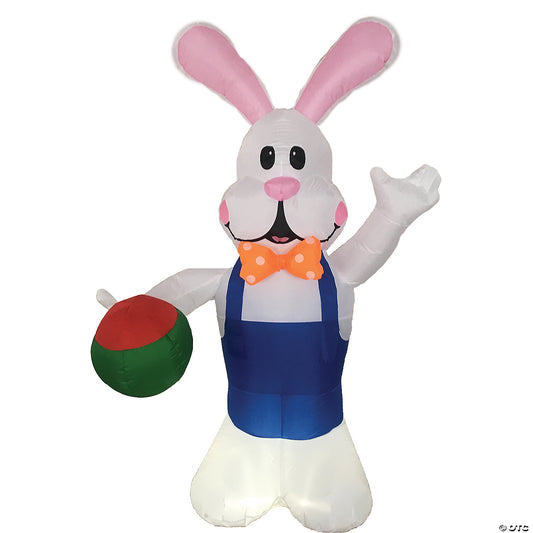 Blow Up Inflatable 7ft. Easter Bunny Outdoor Yard Decoration
