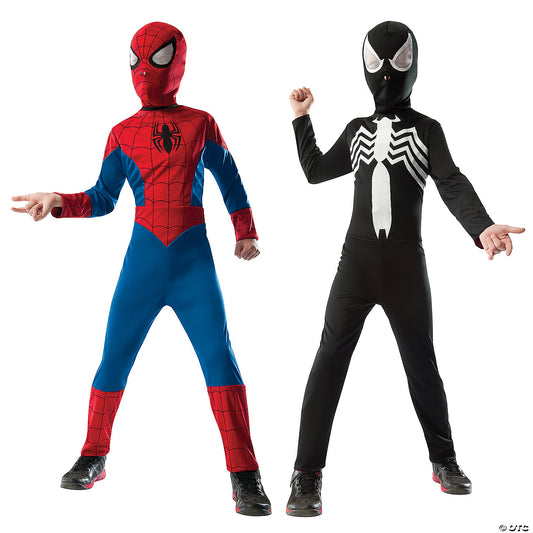 Boys 2-In-1 Reversible Spider-Man Costume