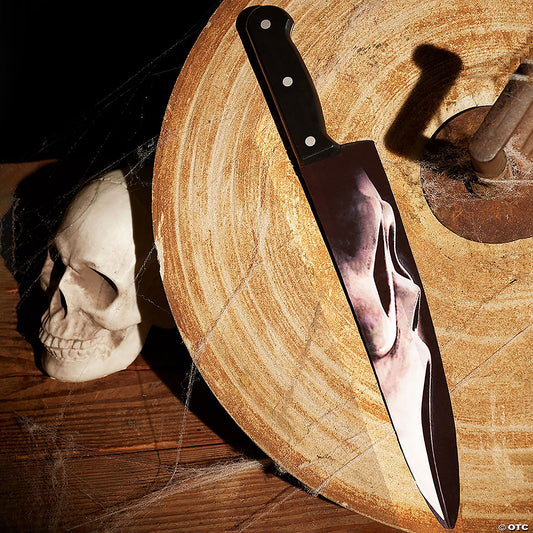 Chef Knife 15 inch Ghost Face® Graphic Blade