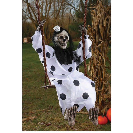 Dead Pumpkin Or Reaper On Swing Prop