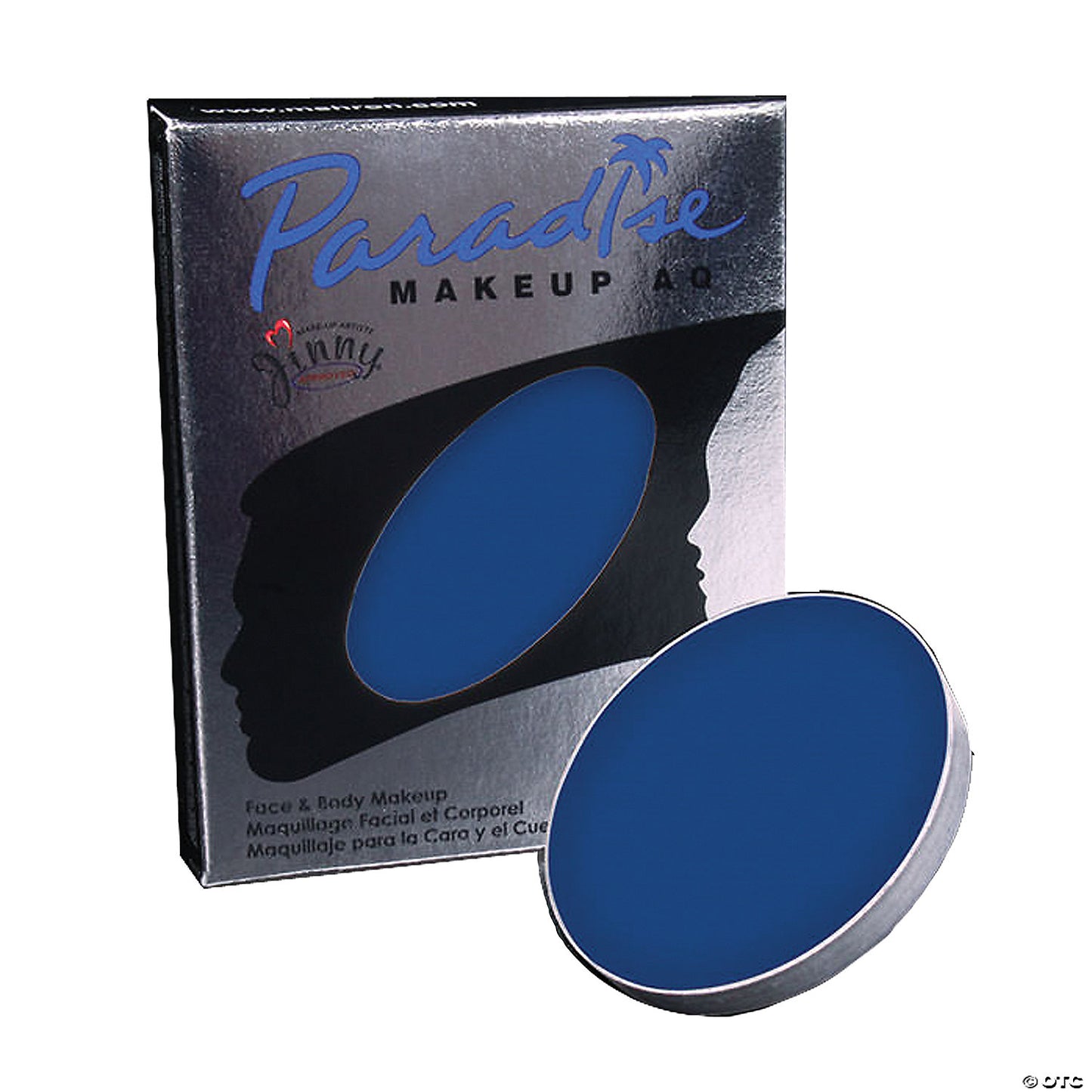 Mehron Paradise Pro AQ™ Makeup Single Refill Dark Blue