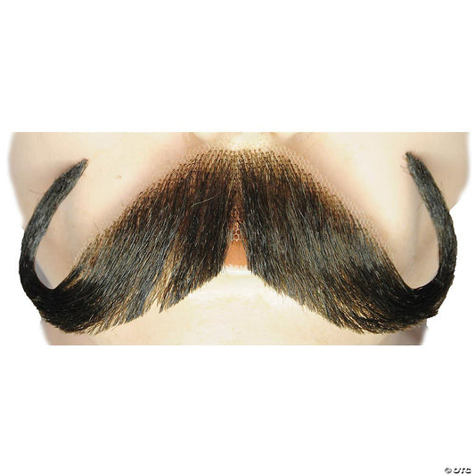 Men's Chestnut Blend Handlebar Mustache