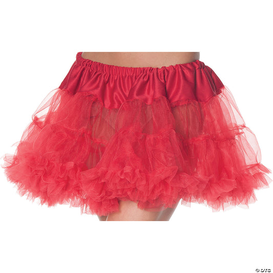 Women's Red Petticoat Tutu